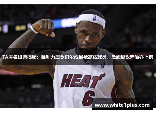 TA匿名投票揭秘：哈利力压戈贝尔成最被高估球员，詹姆斯&乔治亦上榜